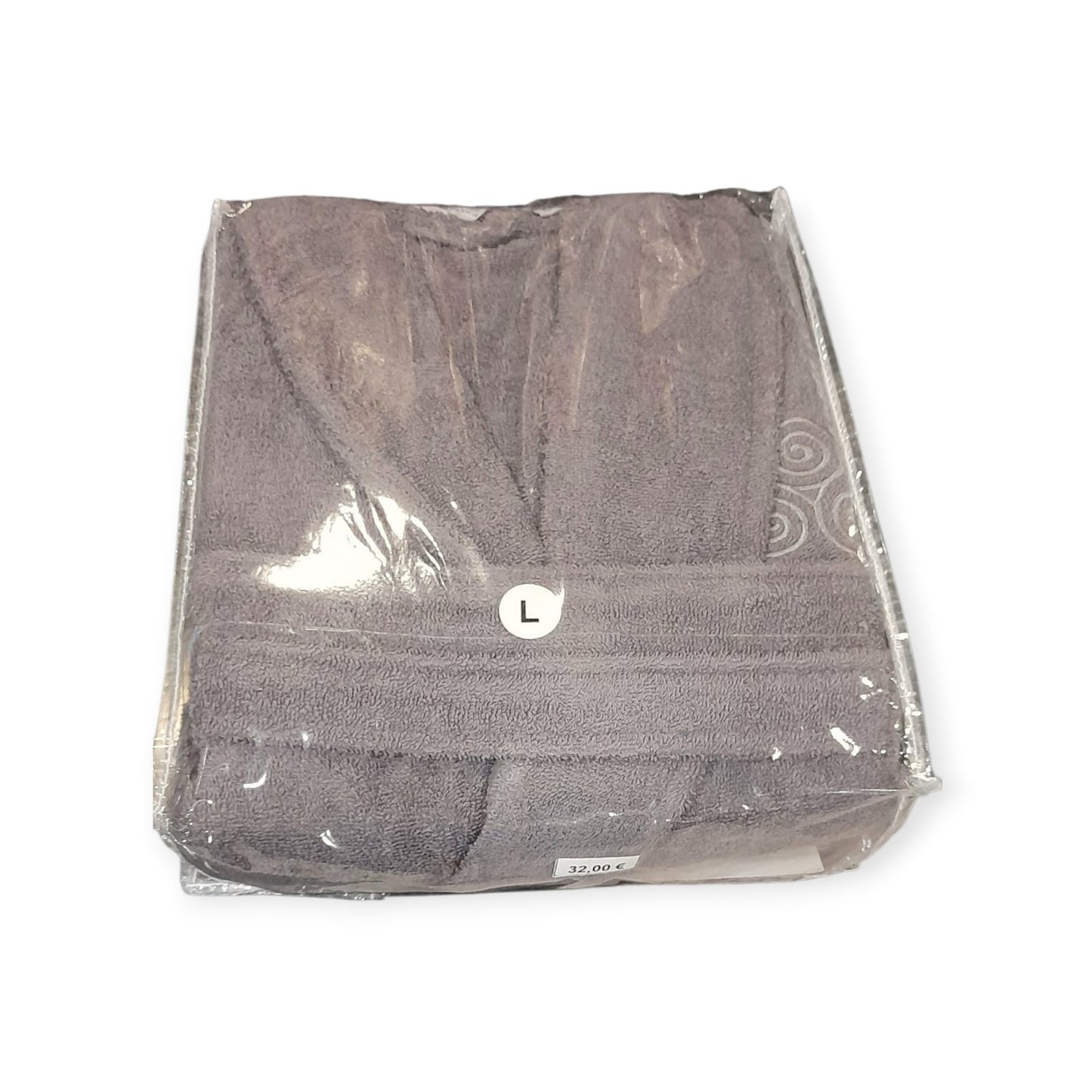 Μπουρνούζι unisex βαμβακερό 100% και ελληνικό, με γιακά #52042