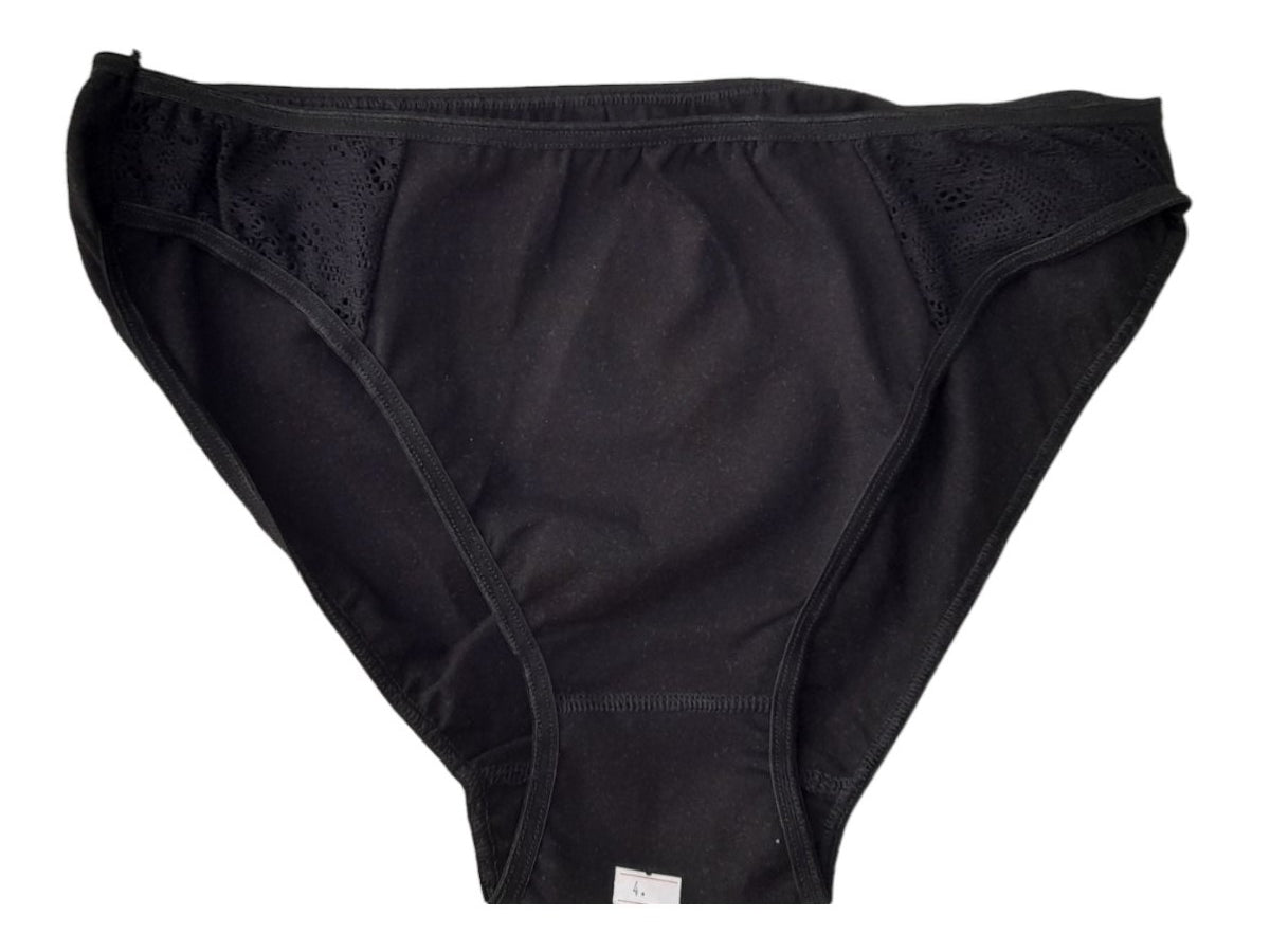 Κυλοτάκι 1/4 με Δαντέλα στα πλαϊνά βαμβάκι 95% Λύκρα 5% #099