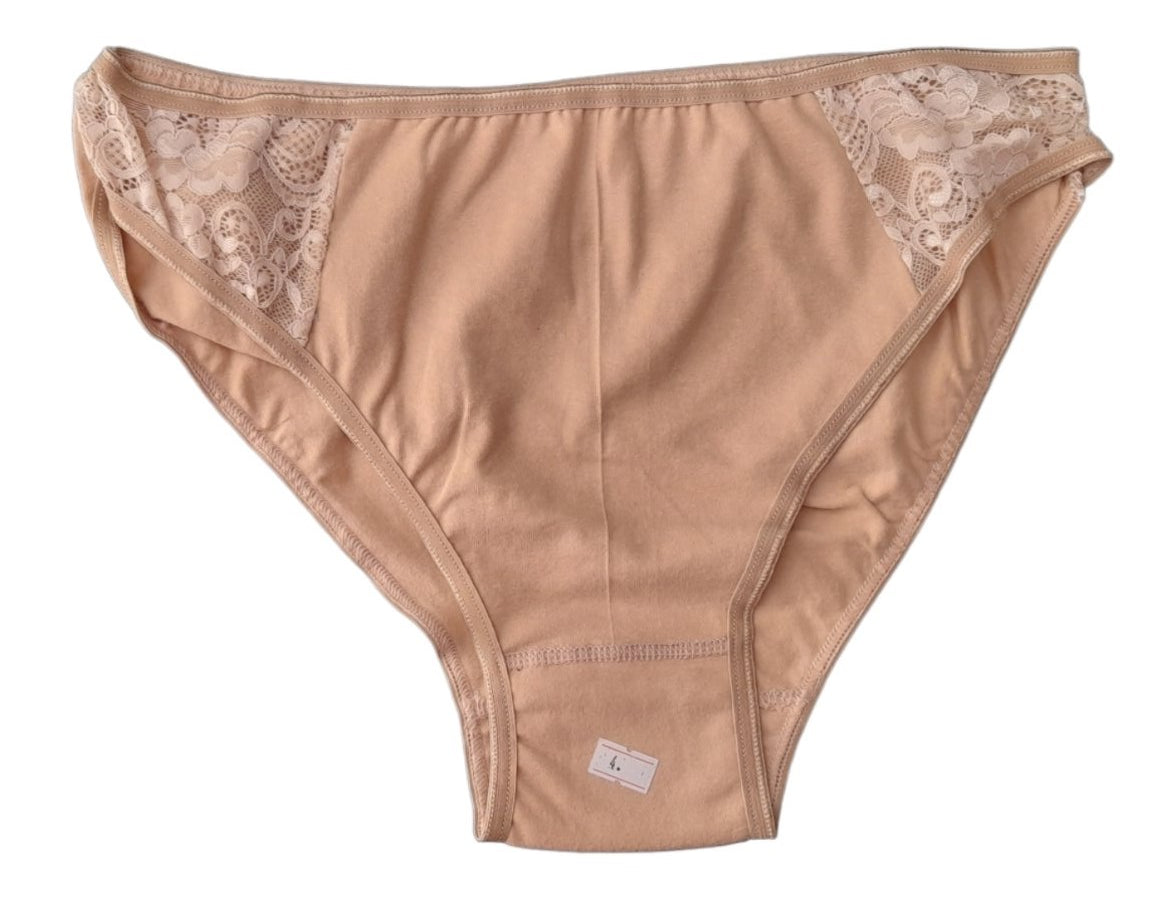 Κυλοτάκι 1/4 με Δαντέλα στα πλαϊνά βαμβάκι 95% Λύκρα 5% #099