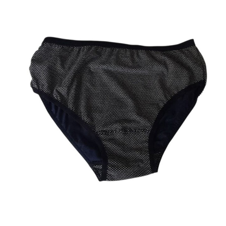 6-pack Γυναικείο βαμβακερό σλιπ 3/4 σε κλασική γραμμή και εμπριμέ σχέδιο #2205