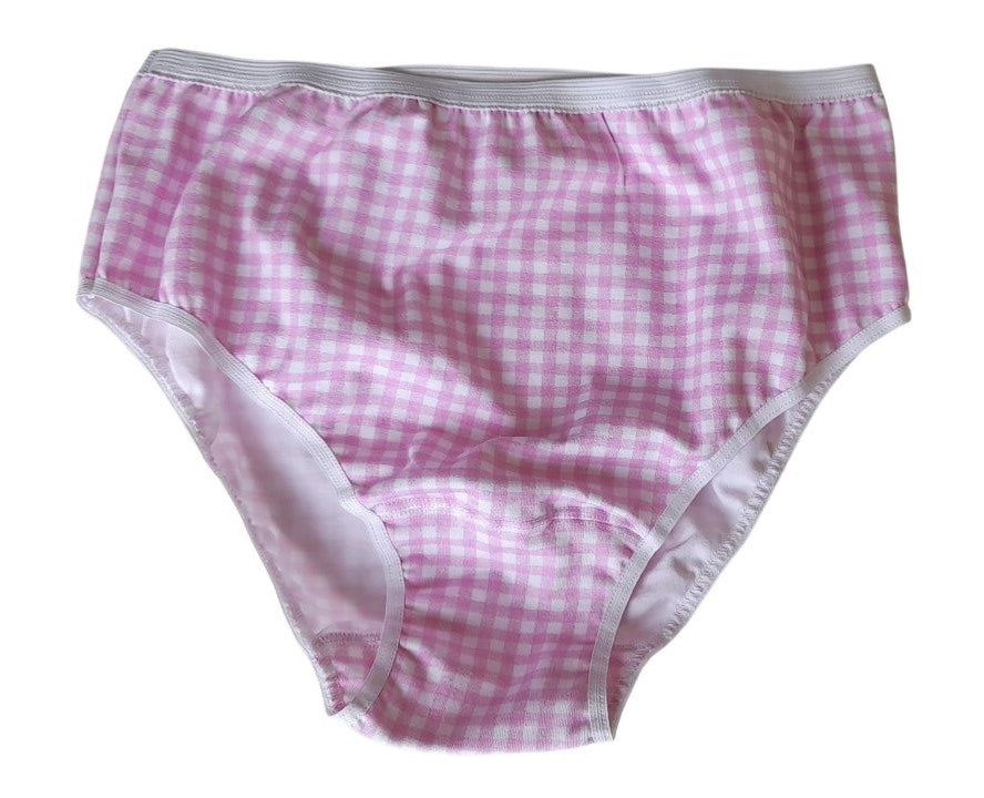 6-pack Γυναικείο βαμβακερό σλιπ 3/4 σε κλασική γραμμή και εμπριμέ σχέδιο #2205