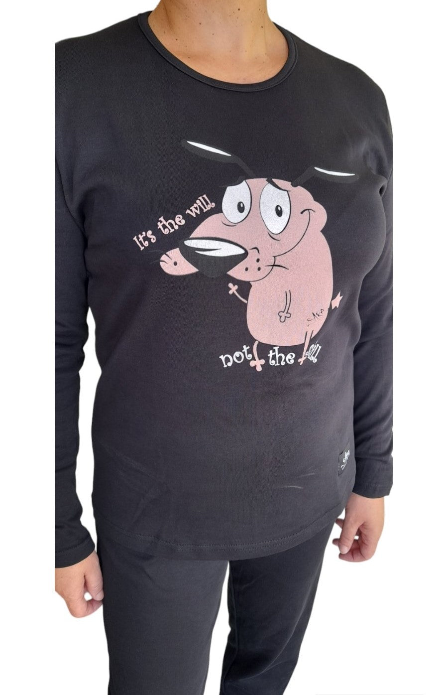 Γυναικεία πιτζάμα homewear 100% βαμβάκι πενιέ σε rib πλέξη #1213