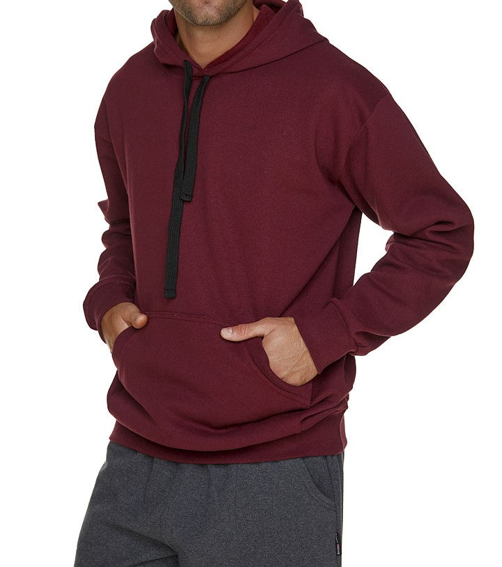 Μπλούζα φούτερ βαμβακερή με κουκούλα και τσέπη μάρσιπο #1312