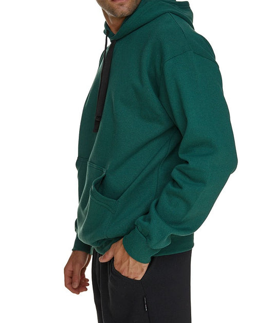 Μπλούζα φούτερ βαμβακερή με κουκούλα και τσέπη μάρσιπο #1312