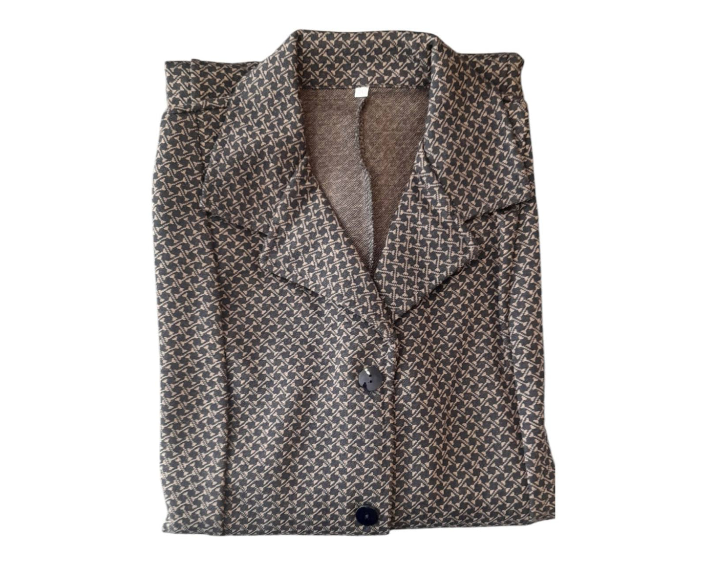 Κλασικό φόρεμα ακρυλικό με σχέδιο για μεγαλύτερες κυρίες #10310