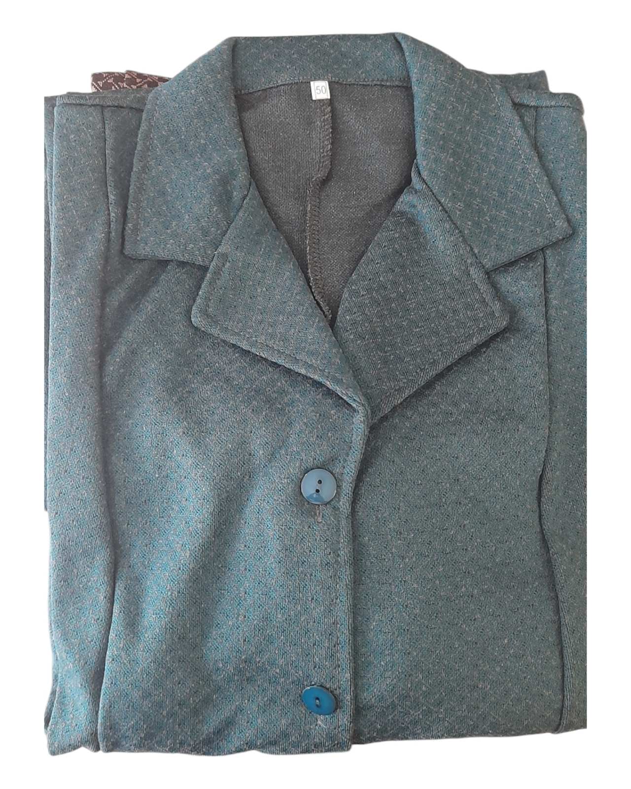 Κλασικό φόρεμα ακρυλικό με σχέδιο για μεγαλύτερες κυρίες #10310