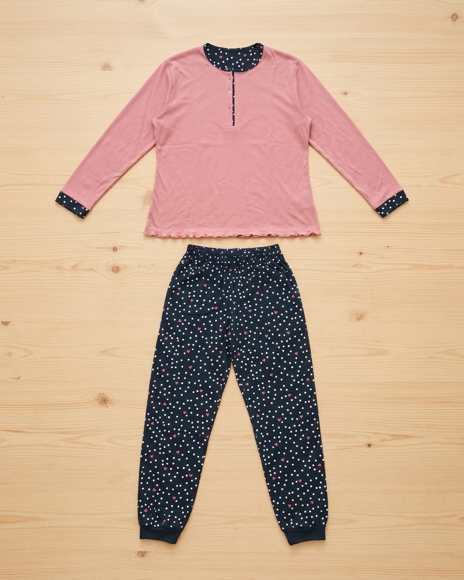 Women's Plus Size Cotton Pajamas #2295