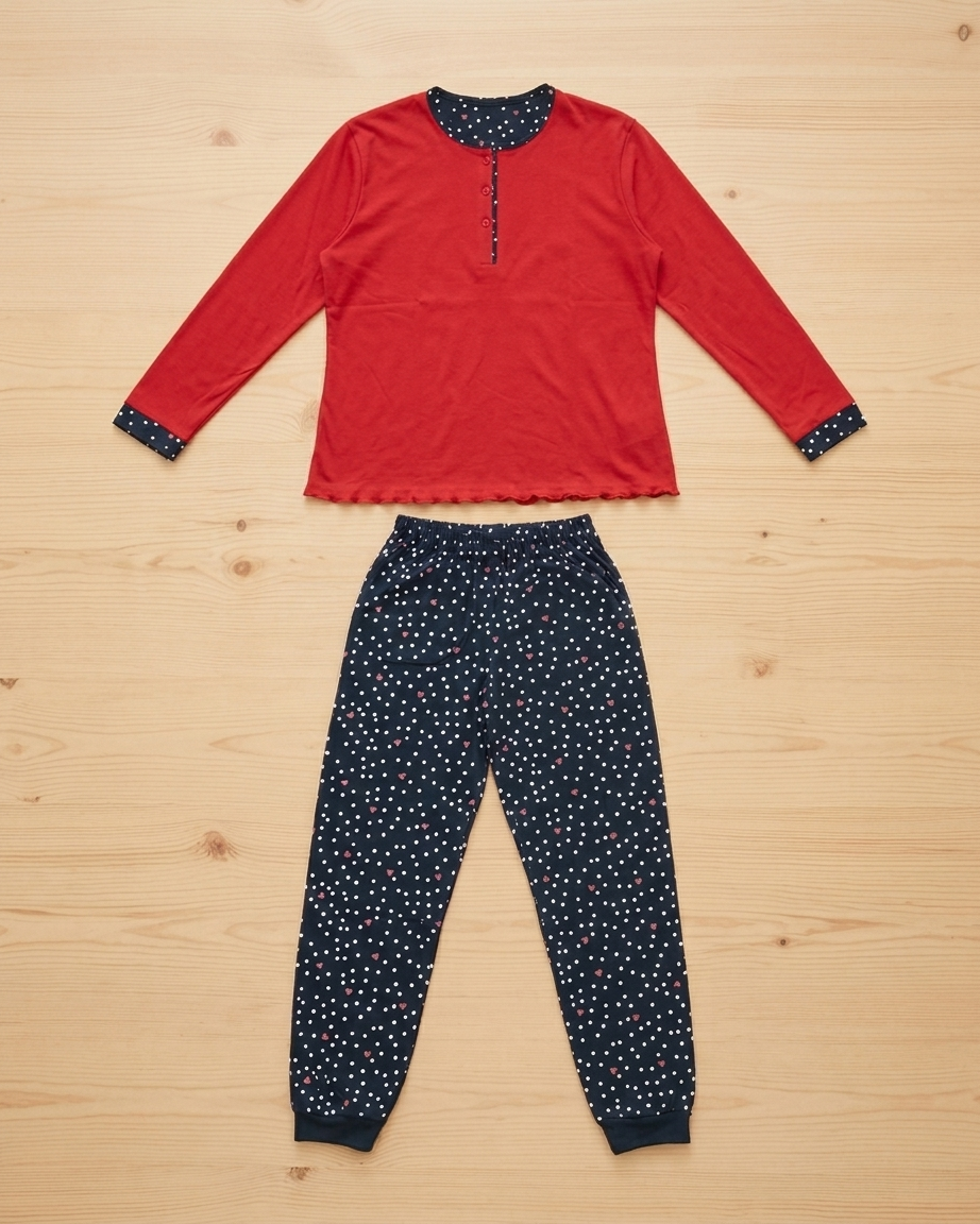 Women's Plus Size Cotton Pajamas #2295