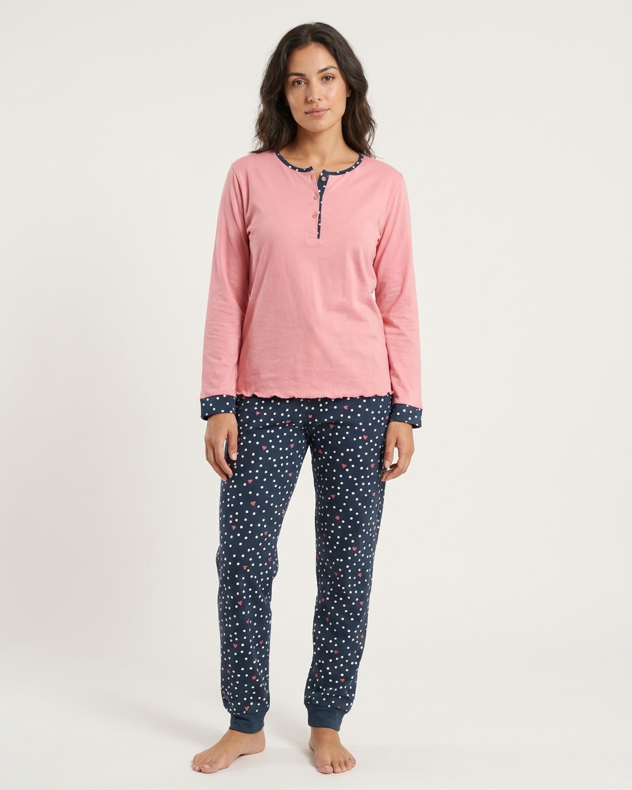 Women's Plus Size Cotton Pajamas #2295