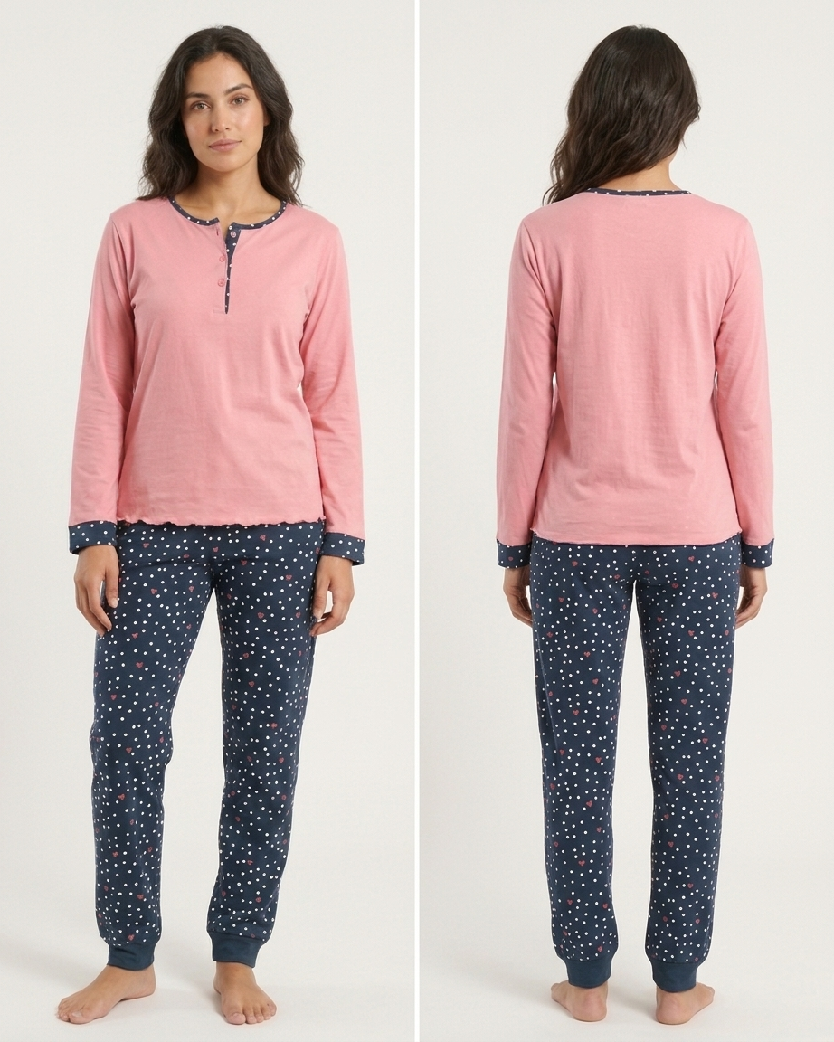 Women's Plus Size Cotton Pajamas #2295