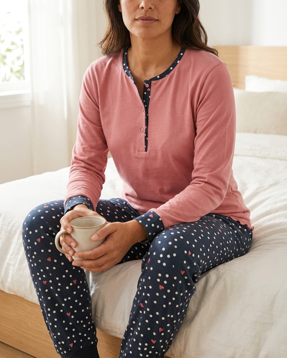 Women's Plus Size Cotton Pajamas #2295
