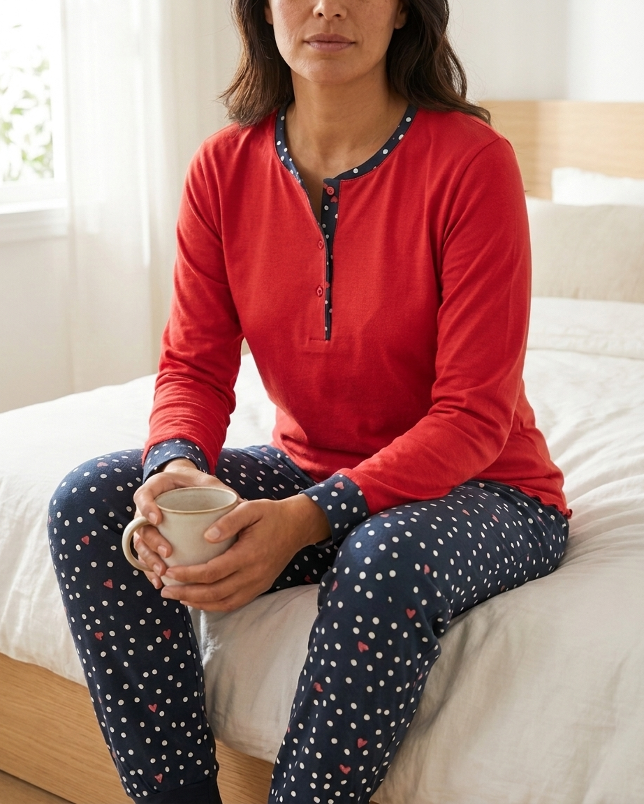Women's Plus Size Cotton Pajamas #2295