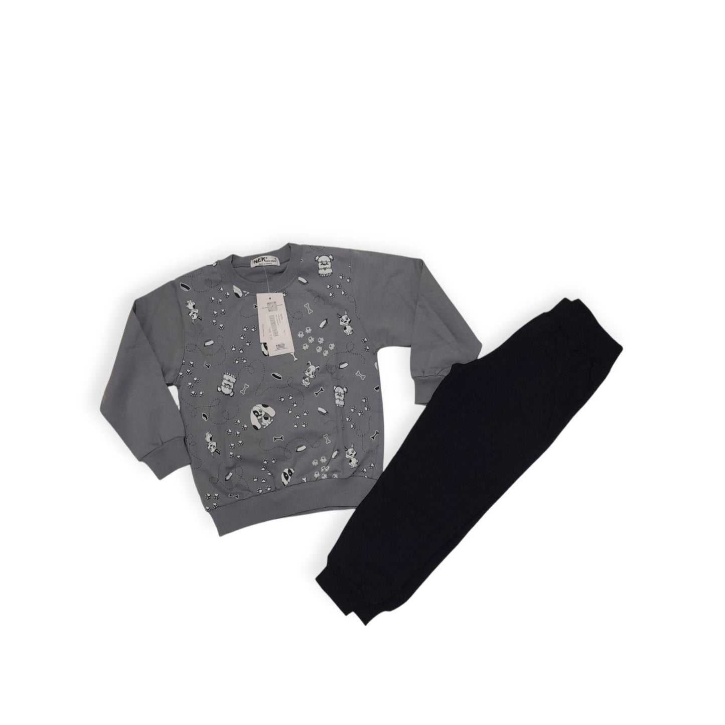 Φόρμα 2-6 σετ για αγόρι βαμβακερό Nek Kids #143225