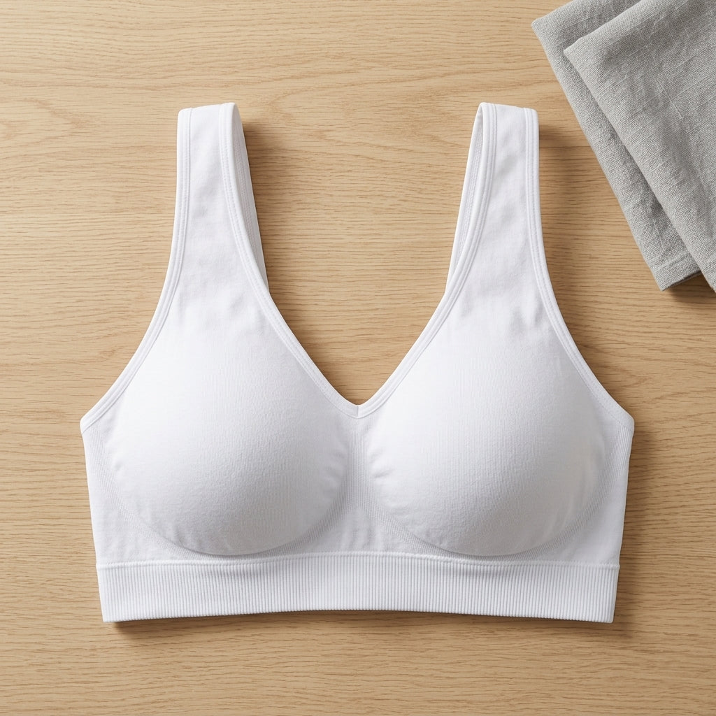 Elastic bra with reinforcement large sizes #30490