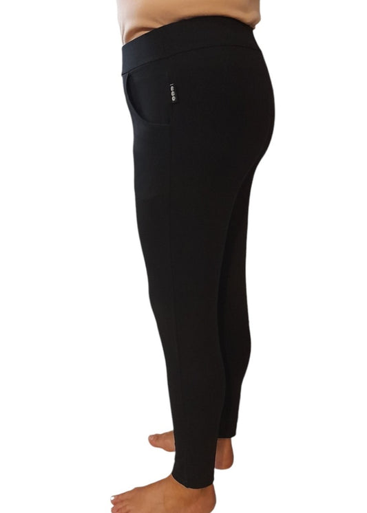 Κλασικό γυναικείο ελαστικό Κολάν με τσέπες #0239