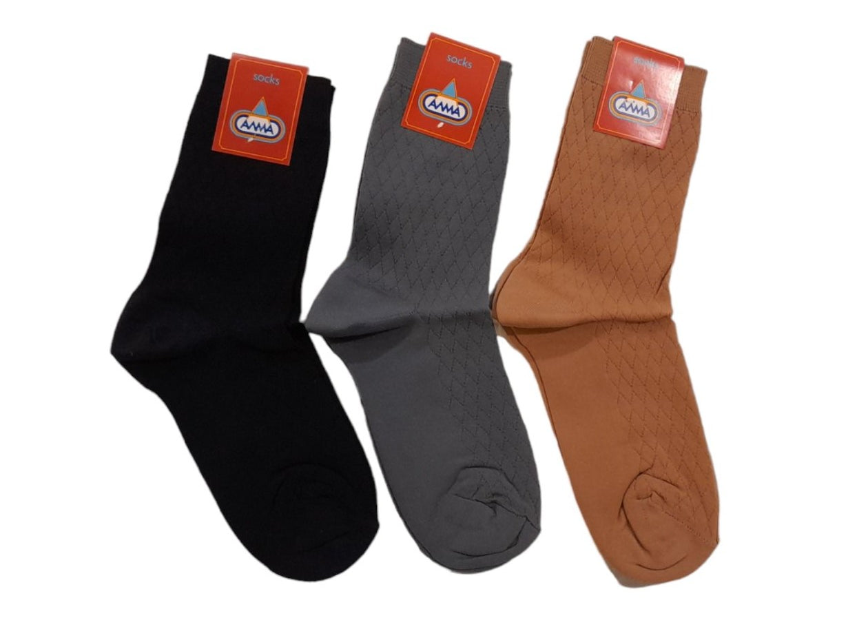 Κάλτσα γυναικεία νάυλον χοντρό 200den κοντή #2411