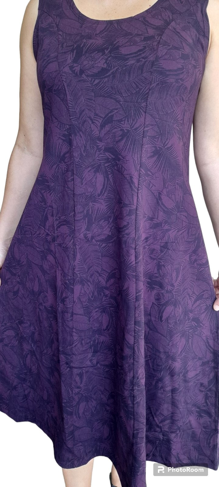 Φόρεμα κλος, βισκόζ χωρίς μανίκι #0332