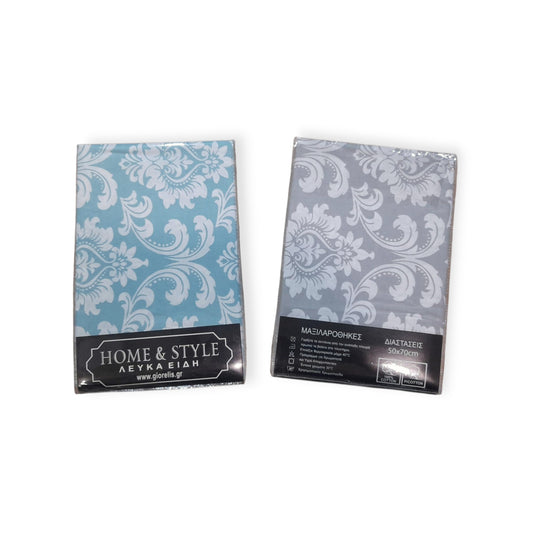 Μαξιλαροθήκη ζεύγος βαμβακερή σε ύφασμα 50Χ70 #3003