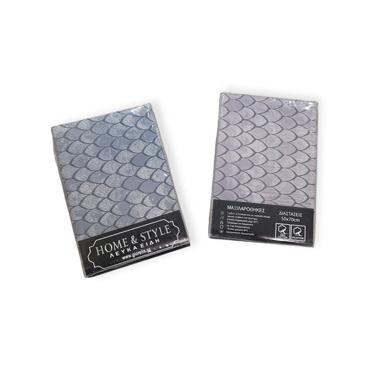 Μαξιλαροθήκη ζεύγος βαμβακερή σε ύφασμα 50Χ70 #3004