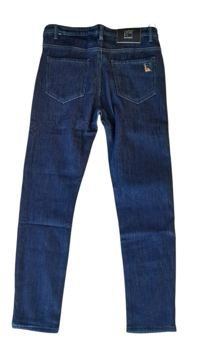 Γυναικείο τζην (jeans) παντελόνι χειμερινό εσωτερικά με φλυς slim line. #3138