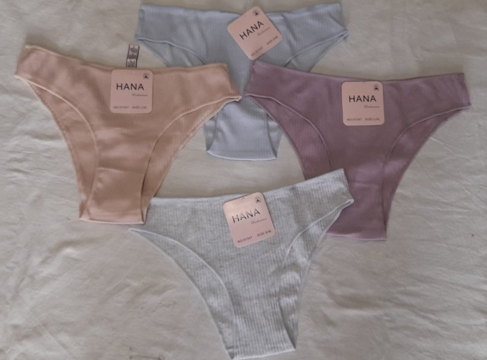 Set 3-pack Rio slip γυναικείο κυλοτάκι Rib ρίγα #57247