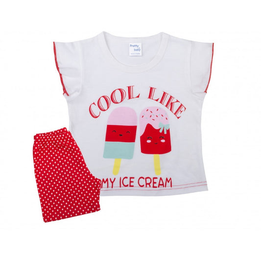 Μονόκερος ή φραουλίτσα Βρεφικό βαμβακερό σετάκι #515