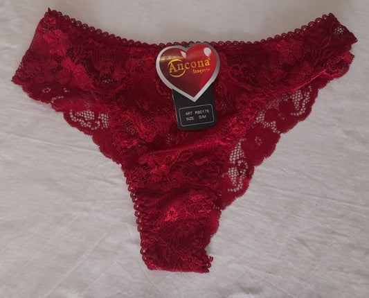 Set 4-pack Brazil Lace γυναικείο κυλοτάκι δαντέλα #80176