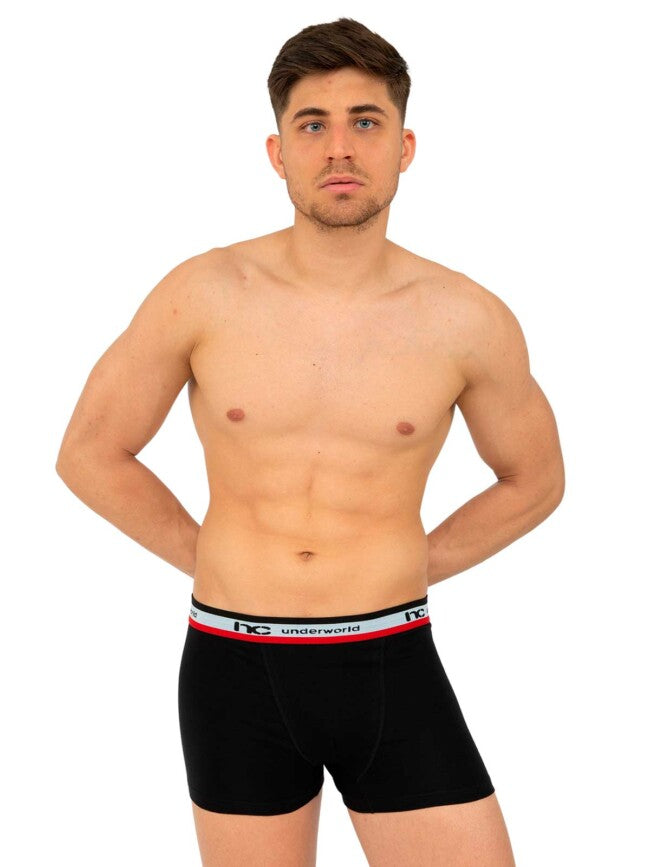 Ανδρικό μπόξερ Ελαστικό με εξωτερικό λάστιχο nina club men's boxer #411