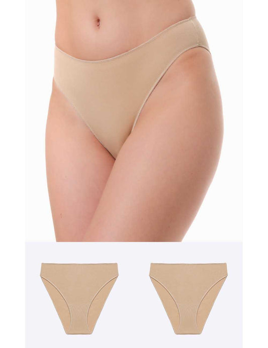2-pack Γυναικείο κυλοτάκι Μινέρβα Fimelle Brazilian Slip #81322