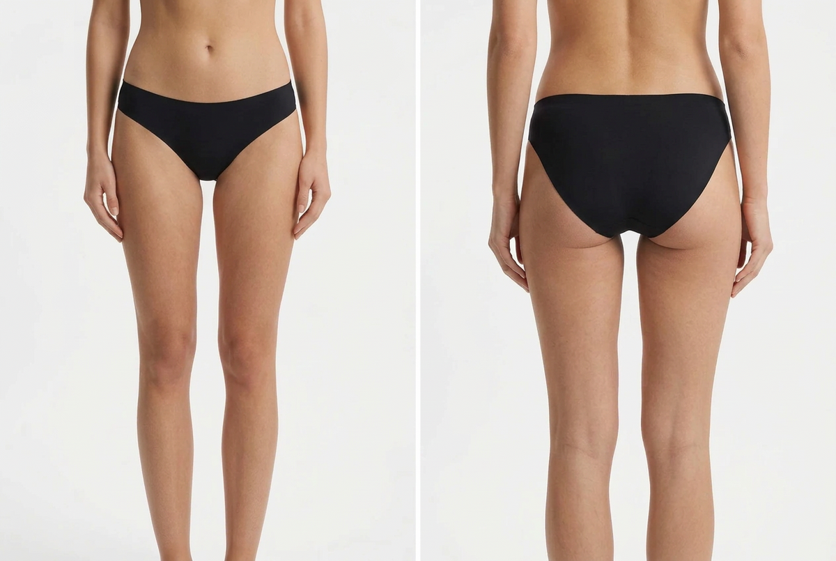 Women's Seamless Briefs ''Rio'' 3 together #52075
