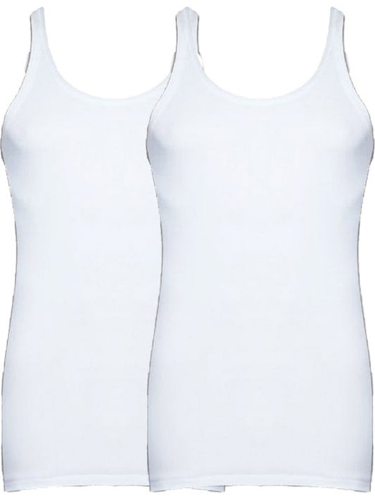 2-pack Cotton Φανέλα Ανδρών Χωρίς Μανίκι 2 τεμάχια #10902