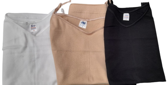3-pack Σετ 3 φανελάκια με μπριτέλα βαμβακερό 100% #563