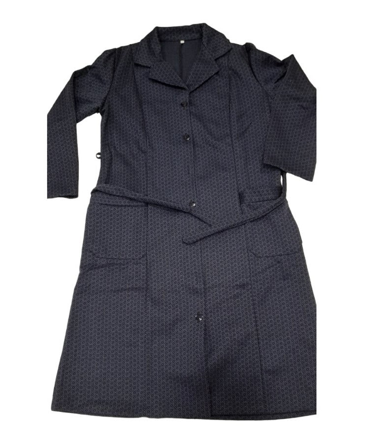 Κλασικό φόρεμα ακρυλικό με σχέδιο για μεγαλύτερες κυρίες #10310