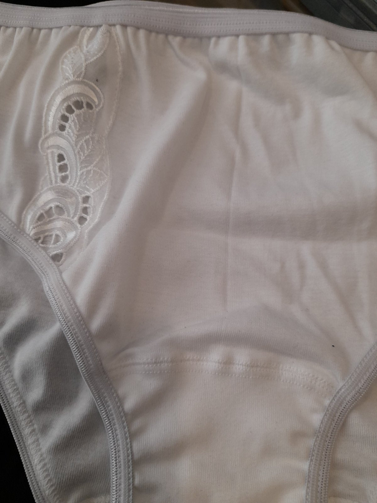 Κυλοτάκι 3/4 βαμβακερό με μοτίφ σε rib πλέξη #125