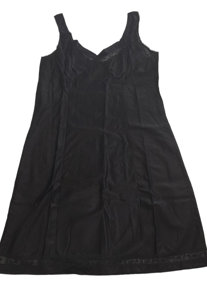 Ζέρσεϋ Κομπινεζόν κλασικό με δαντέλα στο τελείωμα #143