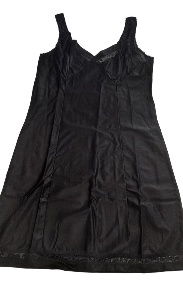 Ζέρσεϋ Κομπινεζόν κλασικό με δαντέλα στο τελείωμα #143