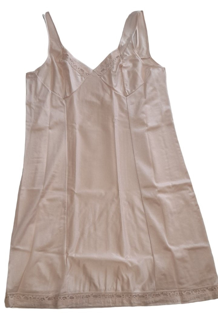 Ζέρσεϋ Κομπινεζόν κλασικό με δαντέλα στο τελείωμα #143