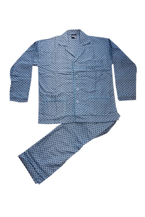 Κλασική Φανέλα-κουμπί, πιτζάμα Ανδρών βαμβακερή 100% #1030