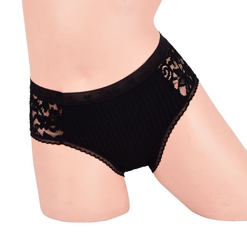 Κυλοτάκι 3/4 βαμβ/Λύκρα με Δαντέλα στα πλαϊνά #024