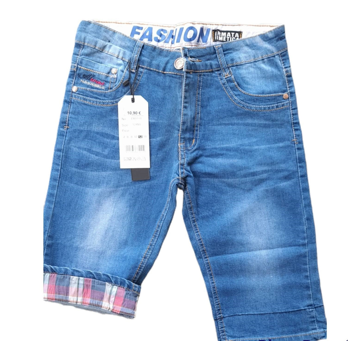 Jeans βερμούδα παιδική εφηβική #3518