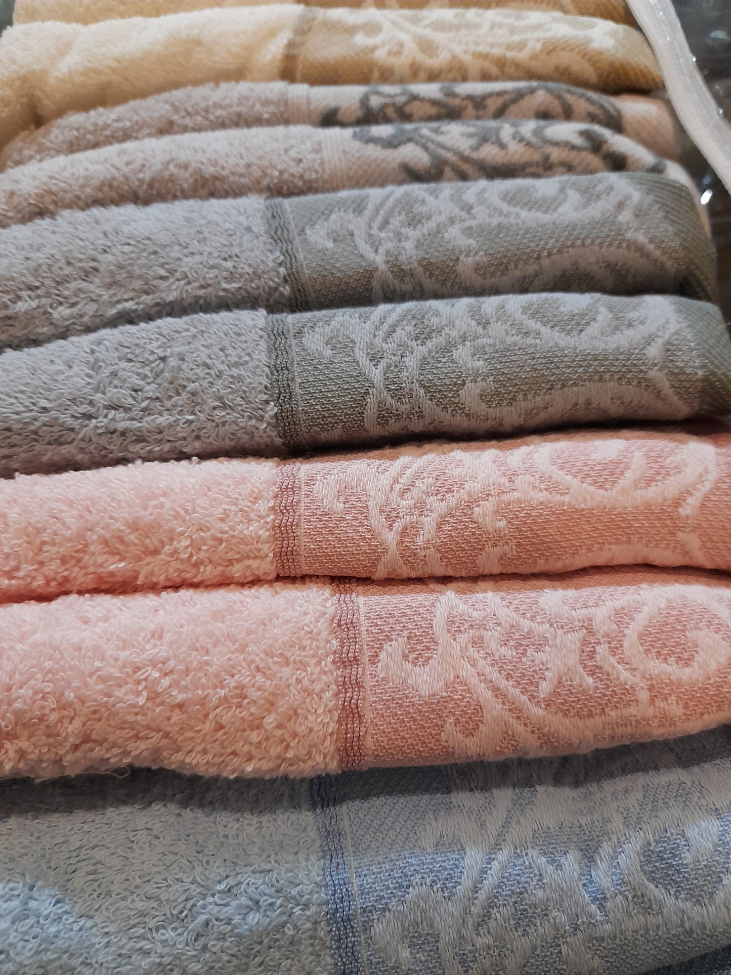 Μεγάλη πετσέτα προσώπου βαμβακερή #612