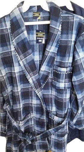 Ρόμπα ανδρική φλυς δετή Καρό σχέδιο #6200