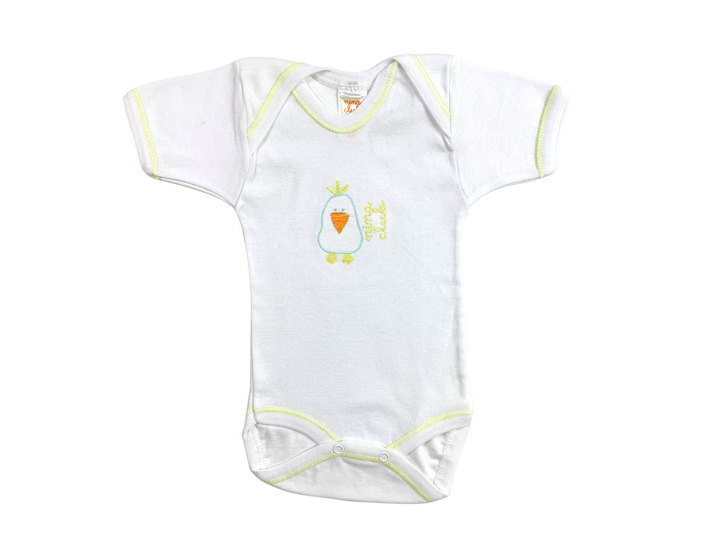 Κορμάκι 100% βαμβάκι βρεφικό με κοντό μανίκι #042