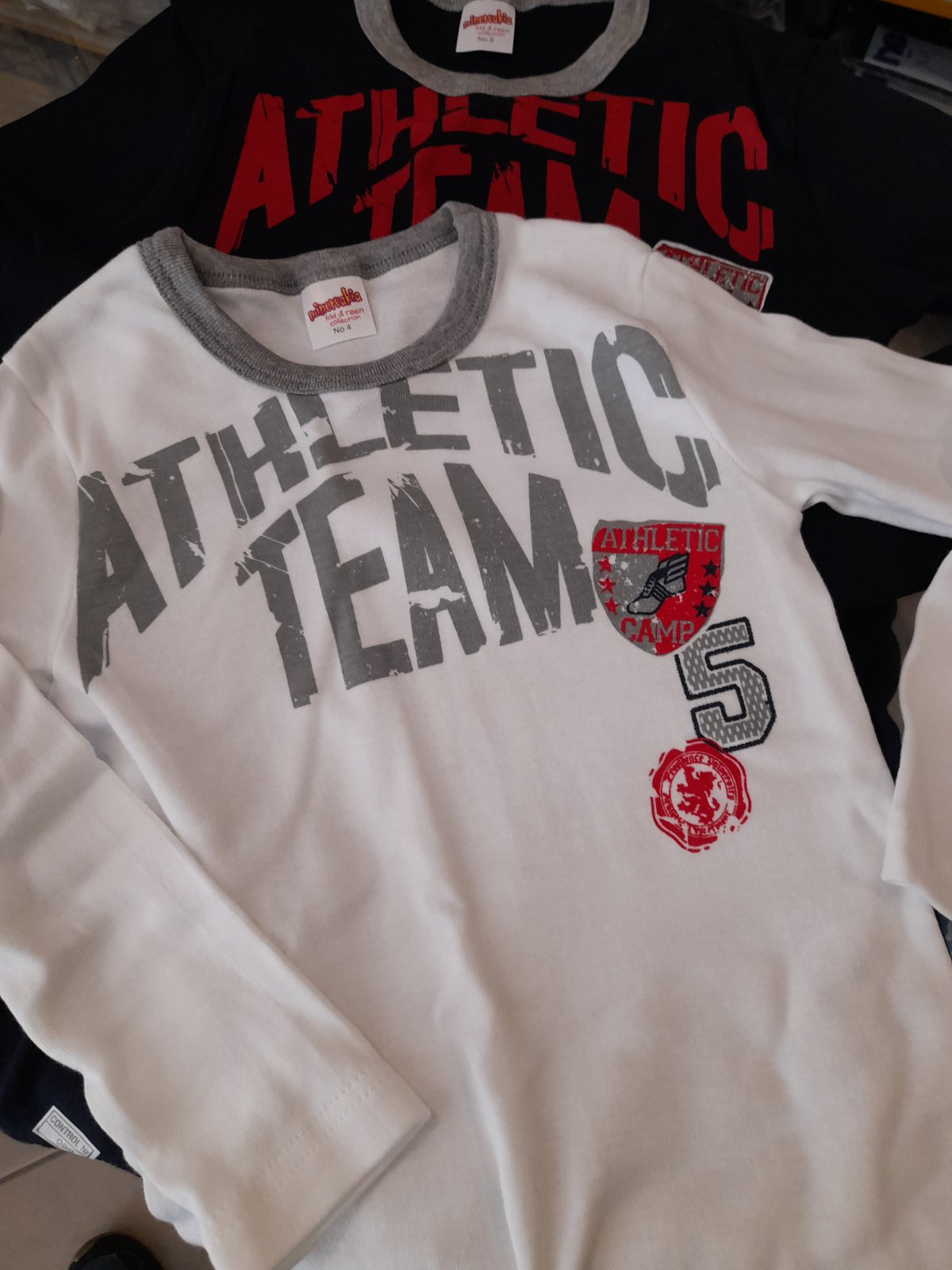 Φανελάκι αγόρι μακρυμάνικο βαμβακερό 100% #4493