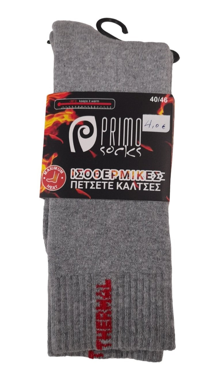 Πετσετέ thermal Ισοθερμική ανδρική κάλτσα #ISO453