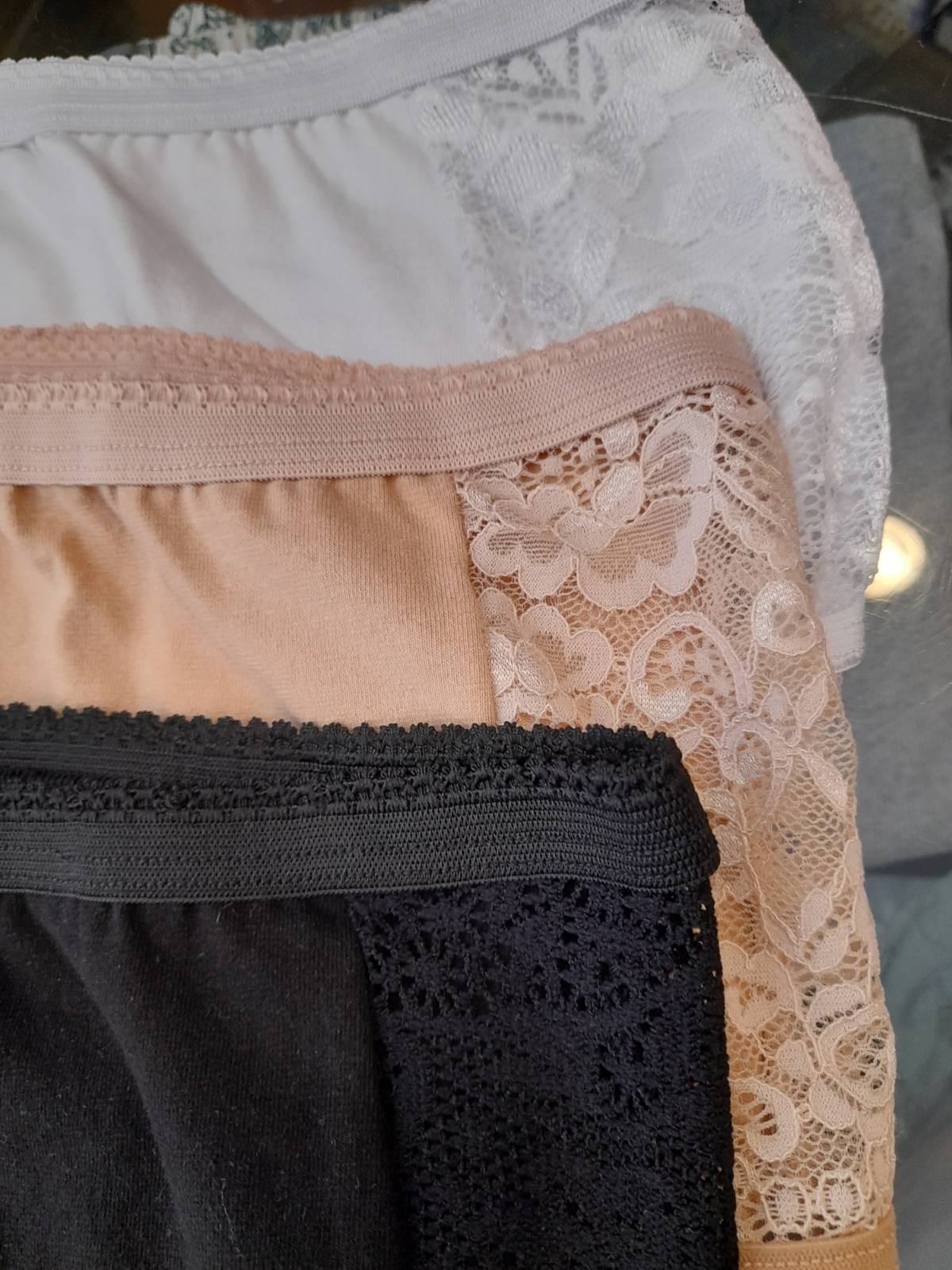 Κυλοτάκι 3/4 βαμβ/Λύκρα με Δαντέλα στα πλαϊνά #024