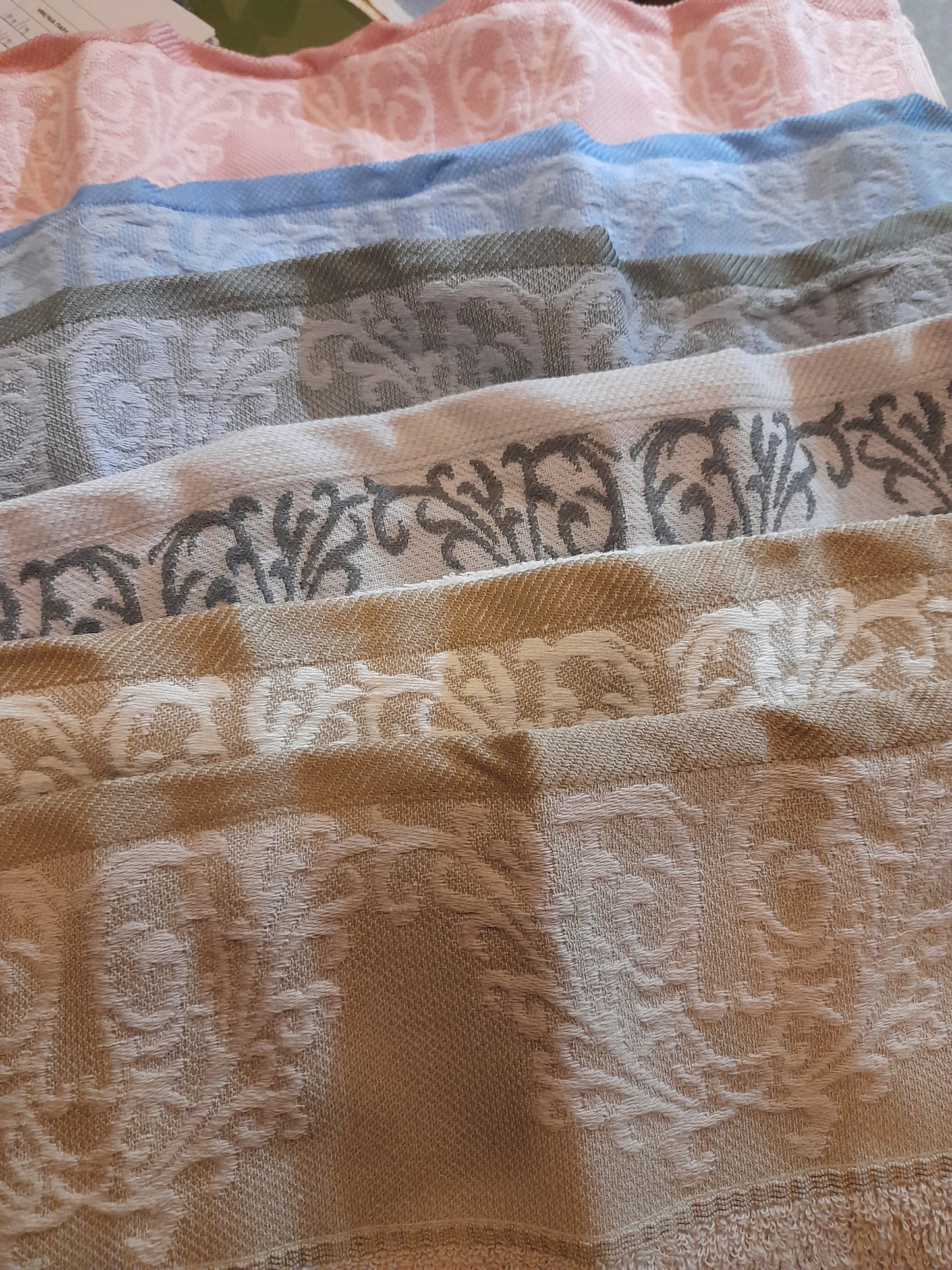 Μεγάλη πετσέτα προσώπου βαμβακερή #612