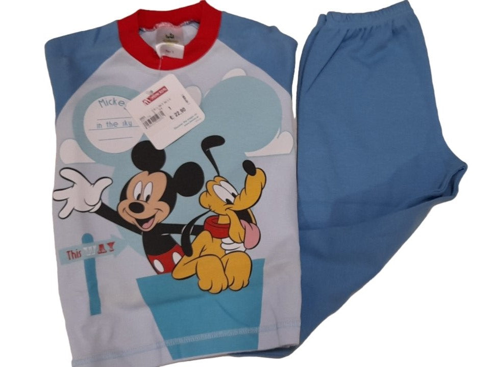 Βρεφική βαμβακερή πιτζάμα Disney world #60774