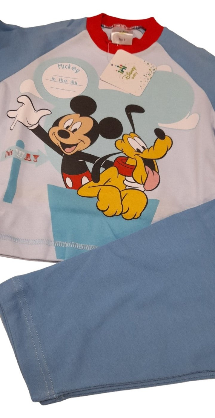 Βρεφική βαμβακερή πιτζάμα Disney world #60774