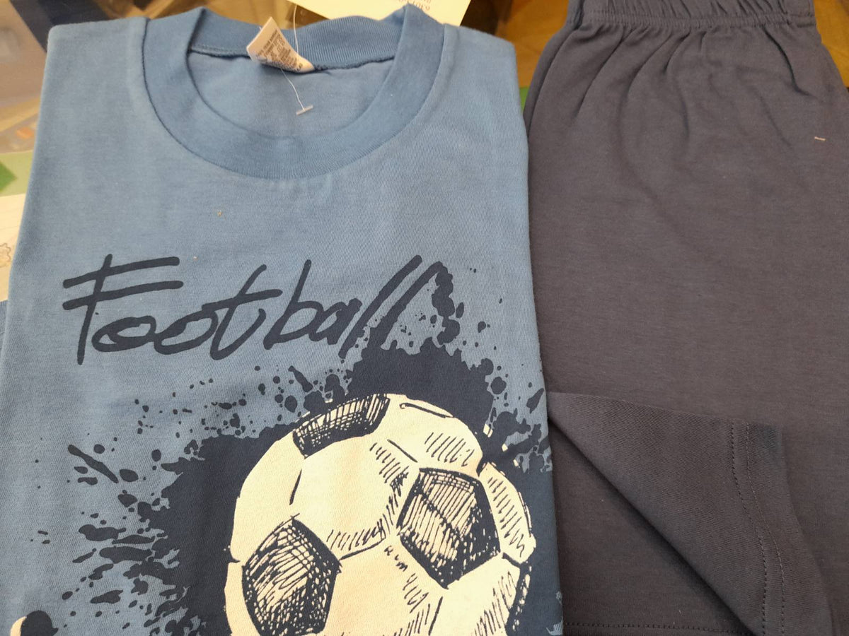 Σετ βαμβακερό αγόρι soccer ποδόσφαιρο τυπωμα #63015